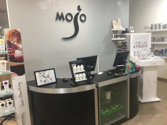 Mojo Hair & Beauty Salon set within the David Lloyd Club near Chorley