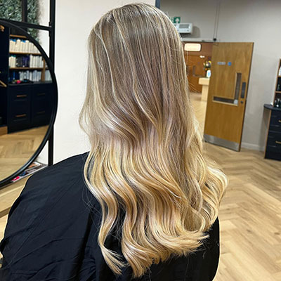 Foilayage Hair Colouring