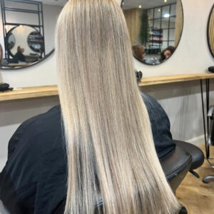 Blonde transformation after mojo chorley