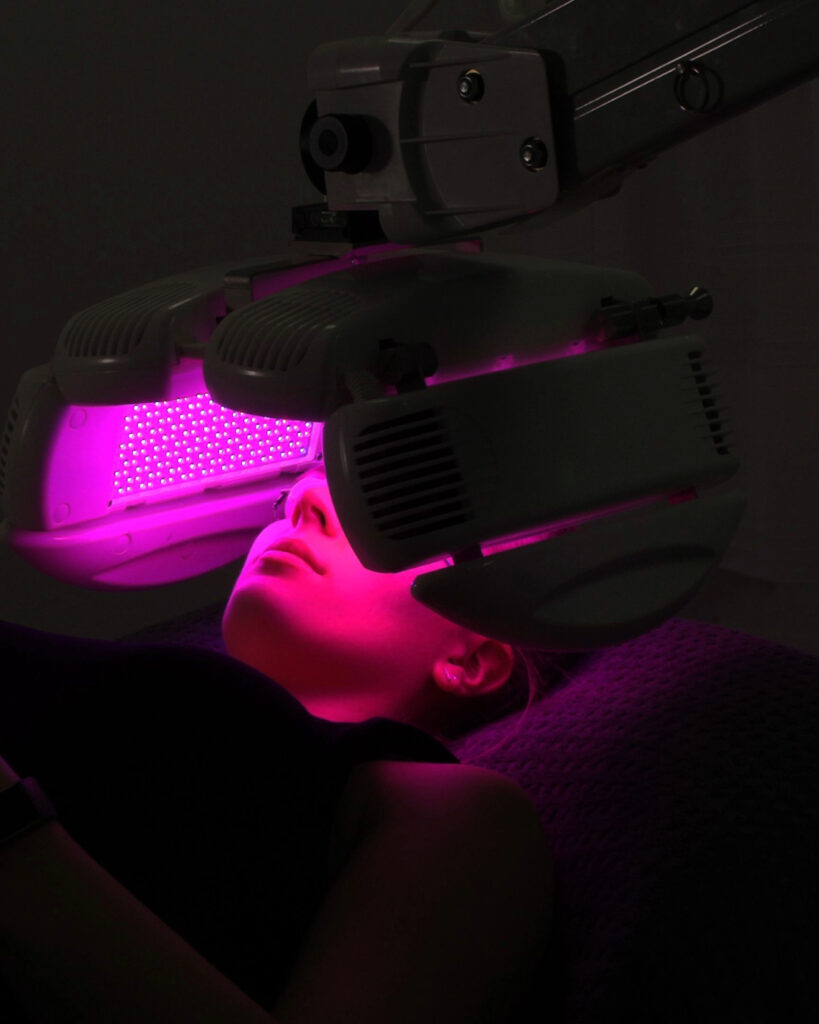 Dermalux infrared light therapy Chorley beauty salons
