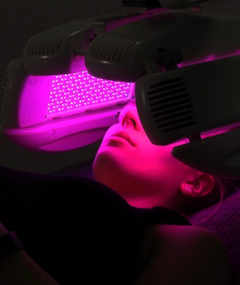 Dermalux infrared light therapy Chorley beauty salons