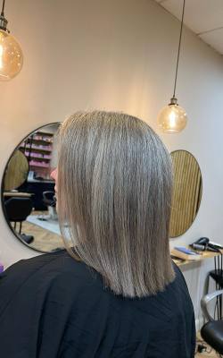 Grey Hair Blending at Mojo Hairdressers, Cholrey
